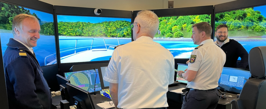 Handover of a modern maritime simulator